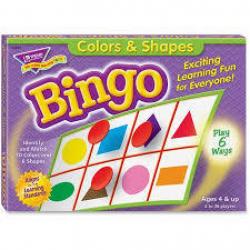 Colors & Shapes Bingo Game