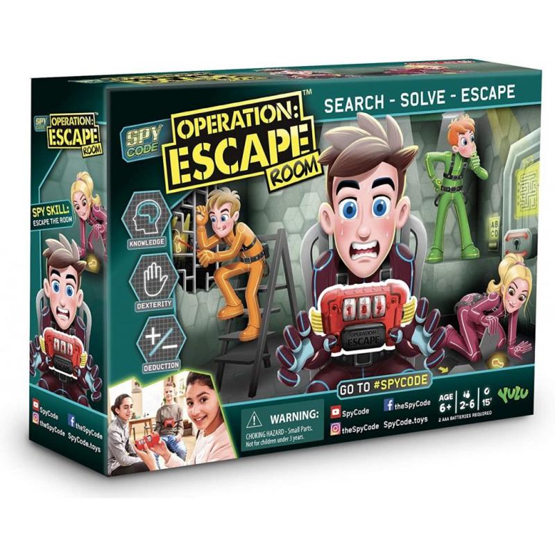 Spy Code Ultimate Operation Escape Room 6+ 2-6 Players