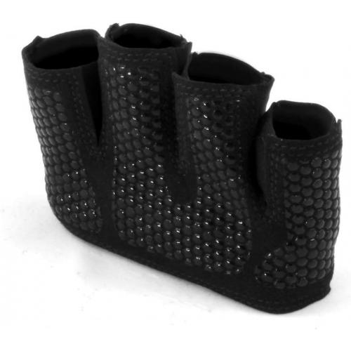 Callus Guard  Workout Gloves, Large, Black - Fit Four