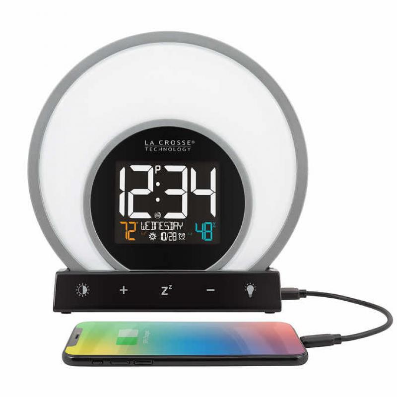Soluna Mood Light Alarm Clock - La Crosse