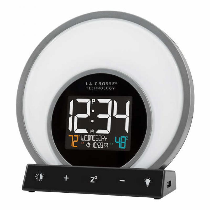 Soluna Mood Light Alarm Clock - La Crosse