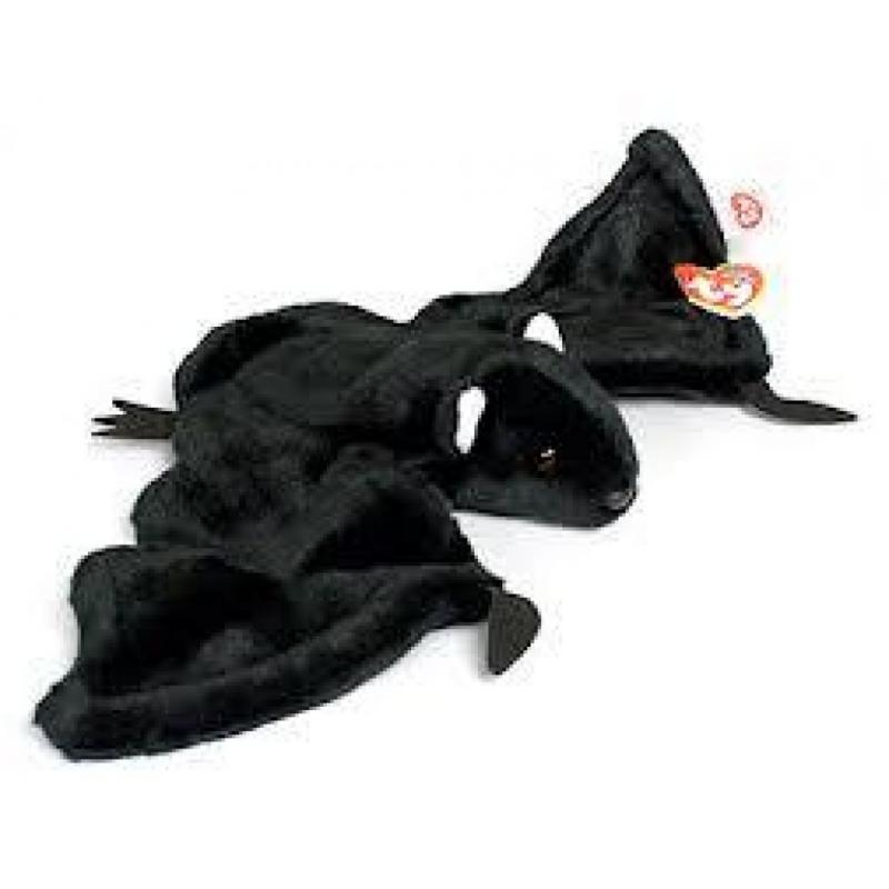 Ty Beanie Baby - Radar the Bat , Black