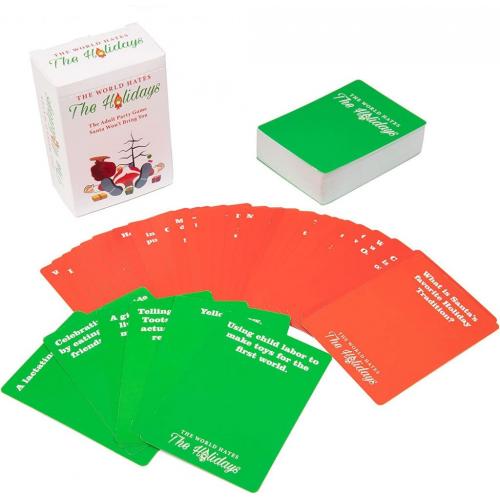 The Adult Card Game with 80 Green Answer Cards, 30 Red Question Cards