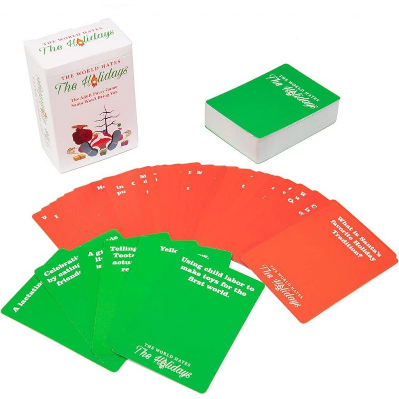 The Adult Card Game with 80 Green Answer Cards, 30 Red Question Cards