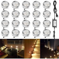 Outdoor Deck Lighting Kit- Low Voltage Landscape Lights