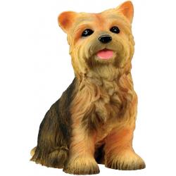Yorkshire Terrier Puppy / Dog - Yorkie Statue Figurine Sculpture Model