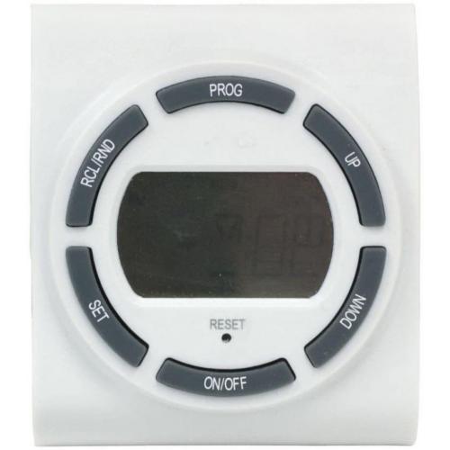 GE Sun Smart Indoor Plug-In Digital 7-Day Timer (White) 15079