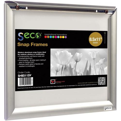 SECO Front Load Easy Open Snap Frame
