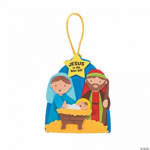 Jesus Gift Ornament Craft Kit 12 count