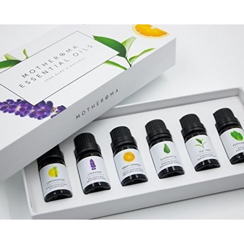 Motheroma Aromatherapy 100% Pure & Natural Essential Oils. Set of 6