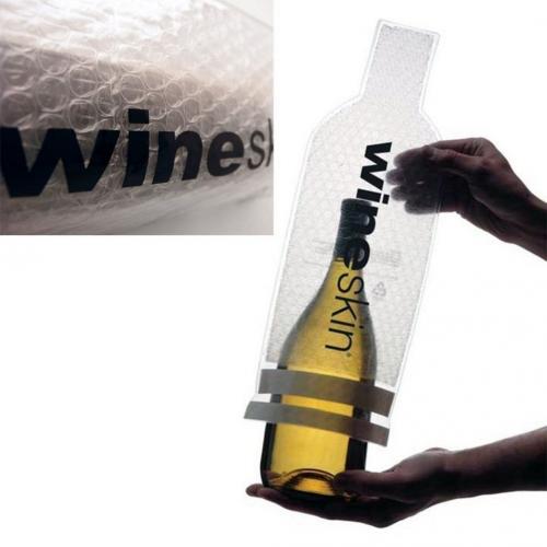 Wine Skin Bag , Clear