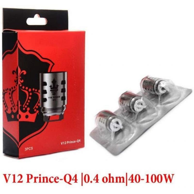 Vape Replacement Coils - 3 Pieces -V12 Prince-Q4