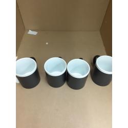 LIFVER 12 Ounce Coffee Mugs Set of 4