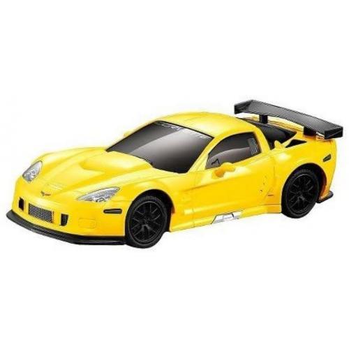 Corvette C6.R Friction car Yellow TRG by Braha