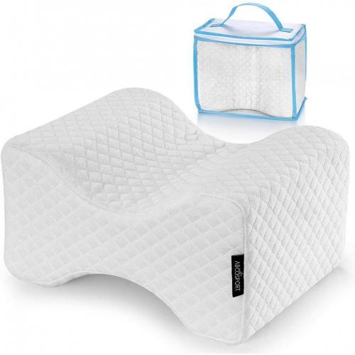 Abcosport Memory Foam Knee Pillow for Side Sleepers