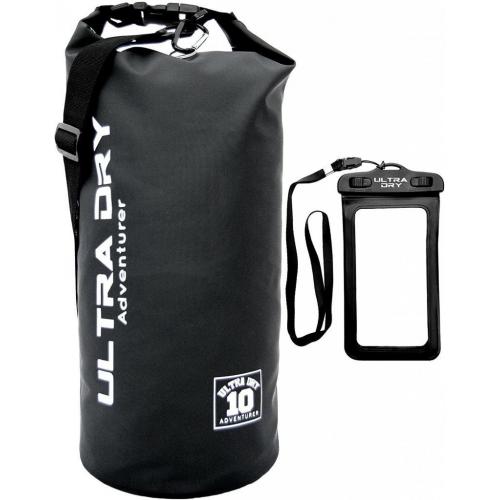 Inddy Dry Bag Outdoor Sports, 10 Liters, Black