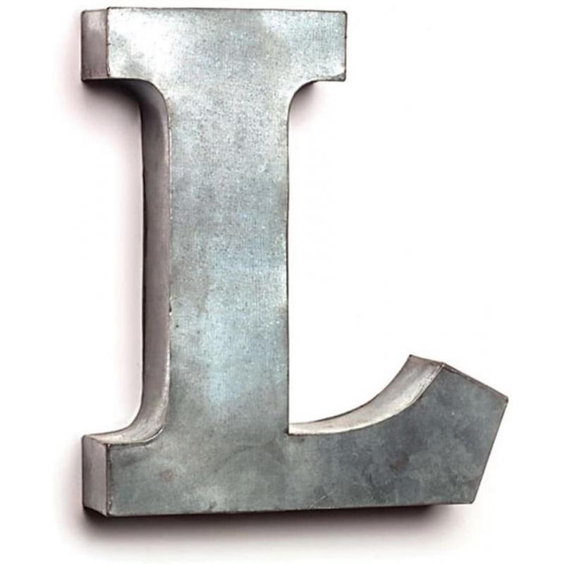 Tin Letter (L) Brand: The Country House Collection
