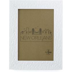 5x7 Picture Frame White Tile