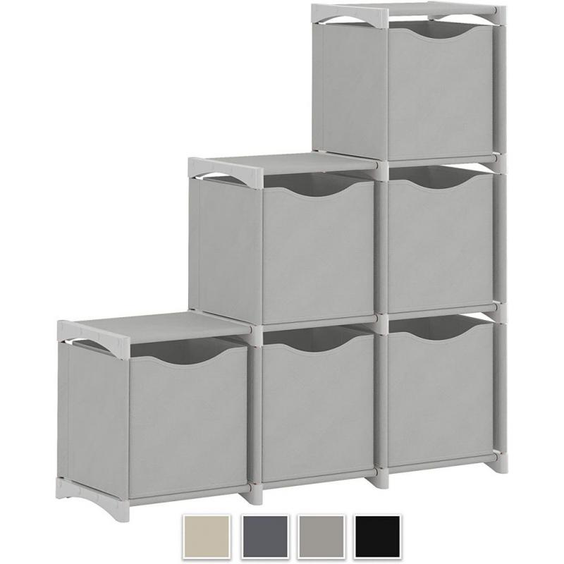 6 Cube Organizer - Set of Storage Cubes Included