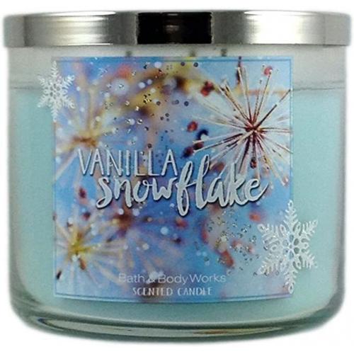 Bath & Body Works Vanilla Snowflake Scented Candle