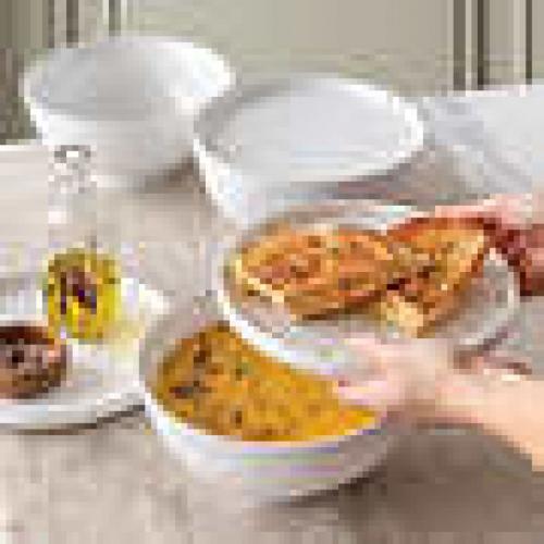 6-piece Bowl and Lid/Plate Set - Overandback