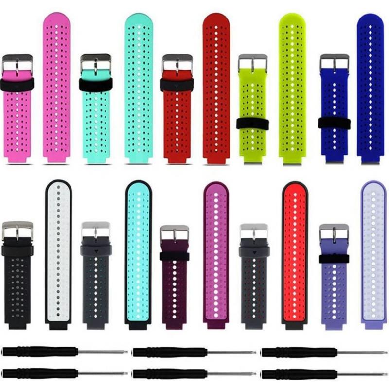 Replacement Silicone Watch Bands For Garmin Forerunner Smart Watch