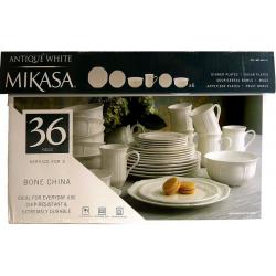 Mikasa 36 Piece Antique White Bone China