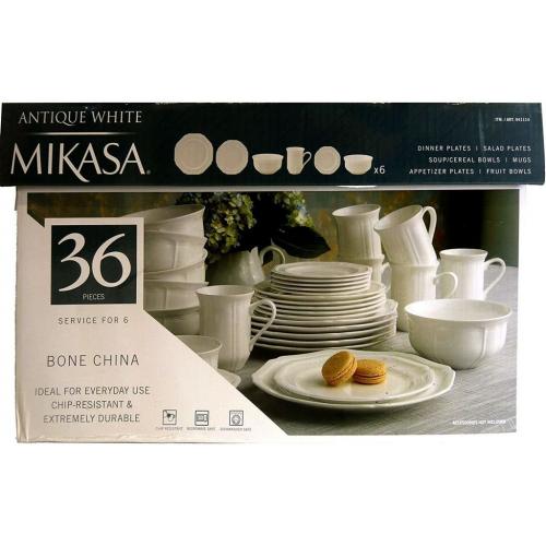 Mikasa 36 Piece Antique White Bone China