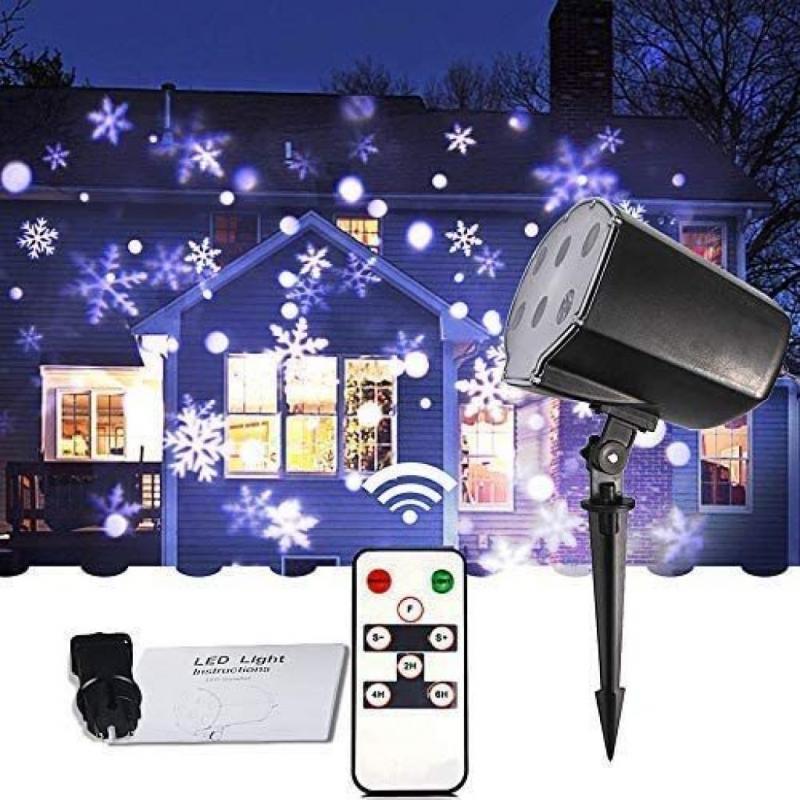 Led Snowflake Light Projector