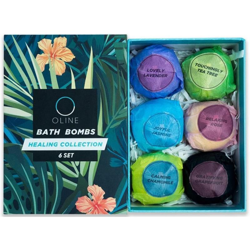 Oline Naturals Bath Bombs Gift Set 6