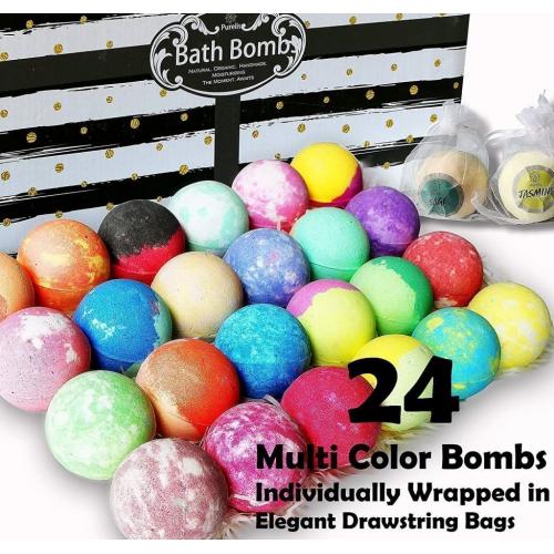 Purelis Aromatherapy Bath Bomb Gift Set