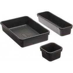 Interlocking Drawer Organizer Bins - 8 Bin Pack