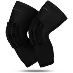 Padded Compression Leg Sleeves Basketball Knee Pads Brace Support for Football Volleyball Baseball Soccer Tennis Sports Protection