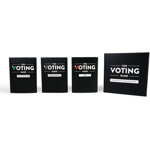 The Voting Game: the Adult Party Game About Your Friends (the Complete Card Game Set)