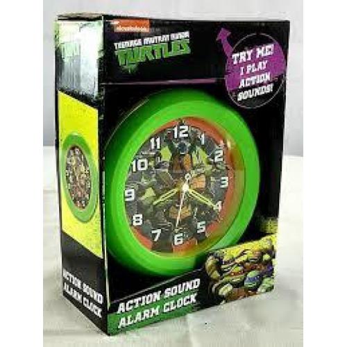 Teenage Mutant Ninja Turtles Action Sound Alarm Clock