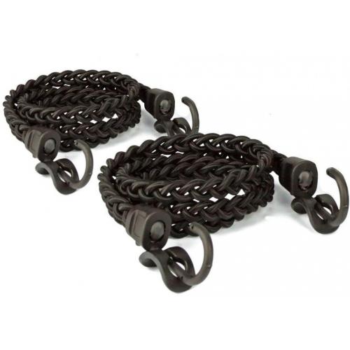 Tribe One Jungle Cord (Black) – Adjustable Braided Bungee Shock Cord