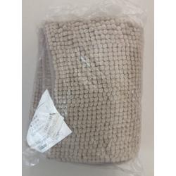 IKEA Microfiber Bath Mat - 35 x 24 | 1.25 Thick - Ultra Soft Super Absorbent Fast Dry (1, Beige)