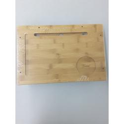 Bamboo Bedside Shelf Table & Storage Organizer Caddy By Tirrinia