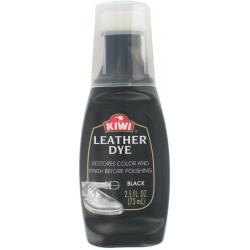 Kiwi Dye Black Leather