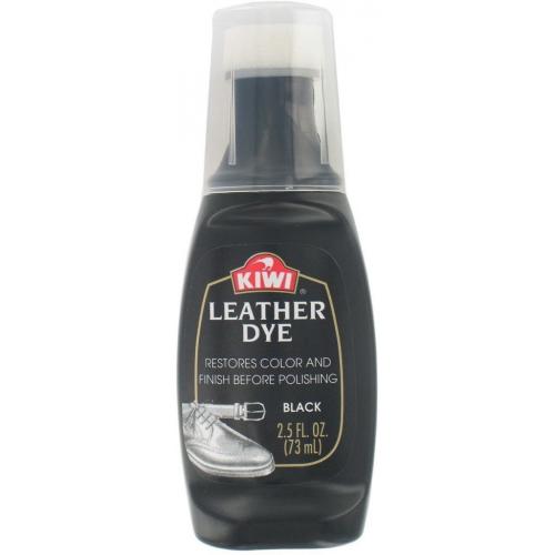 Kiwi Dye Black Leather