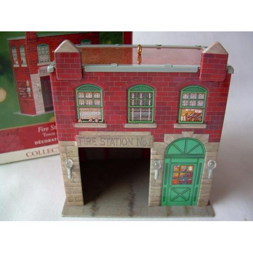 Hallmark Fire Station Ornament