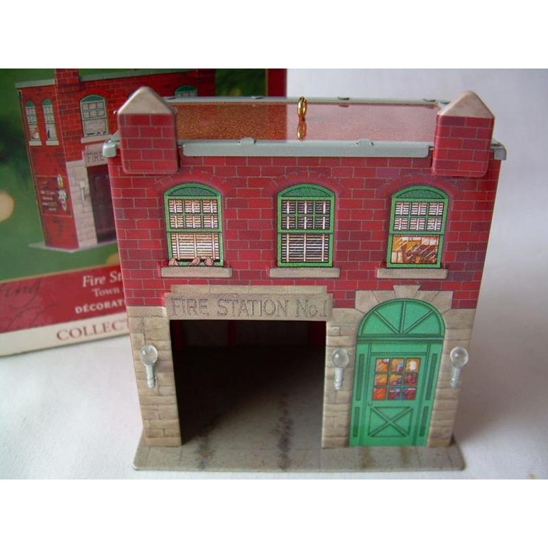 Hallmark Fire Station Ornament
