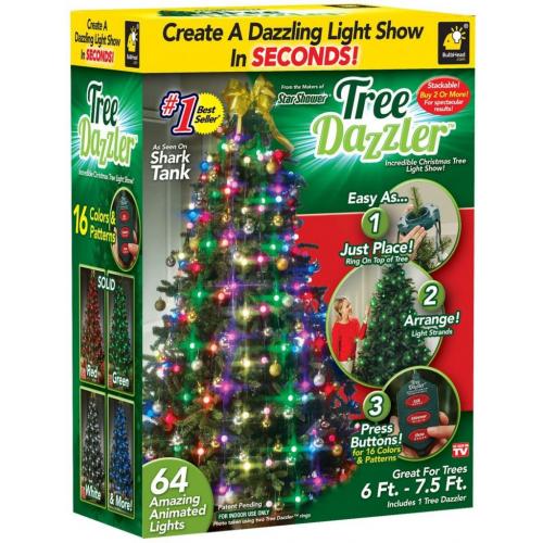 Star Shower Tree Dazzler Led Light Show By Bulbhead (16 Light Patterns)