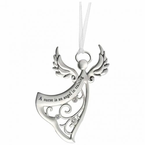 Ganz Angels By Your Side Ornament - A Nurse Is An Angel In Training