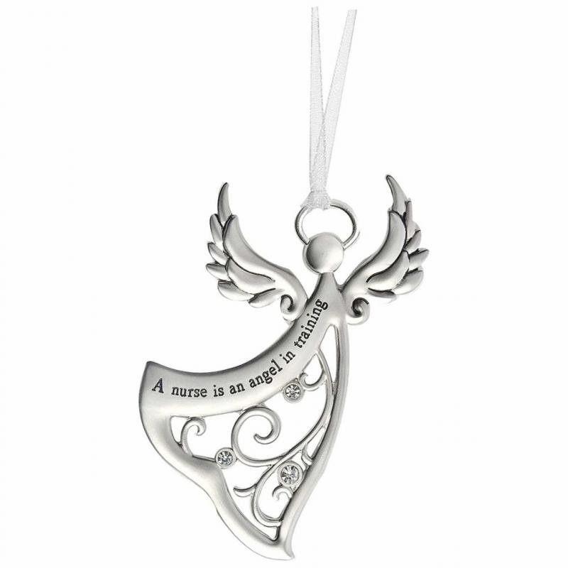 Ganz Angels By Your Side Ornament - A Nurse Is An Angel In Training