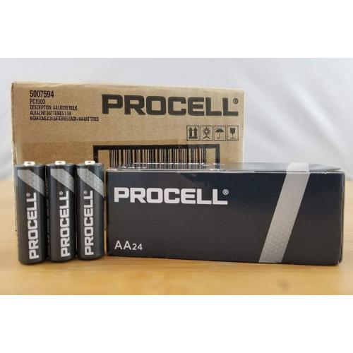 AA Duracell Procell Alkaline Batteries BOX OF 144 PC1500 PC-1500