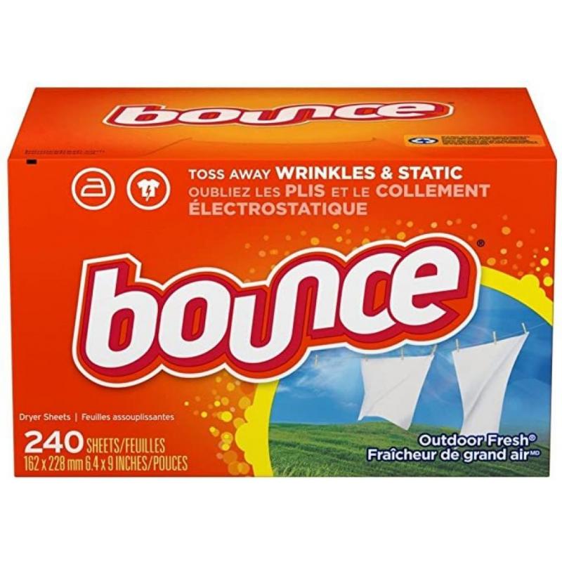 Bounce - Outdoor Fresh Fabric Softener Dryer Sheets 240 count