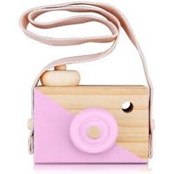 PCloud Kids Wooden Mini Camera Toy