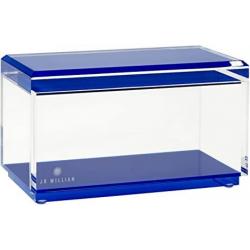 JR William Modern Luxury Hand-Crafted Clear and Colored Acrylic Stackable Box