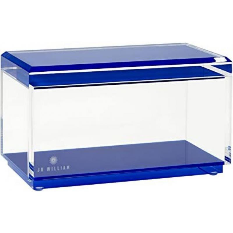 JR William Modern Luxury Hand-Crafted Clear and Colored Acrylic Stackable Box